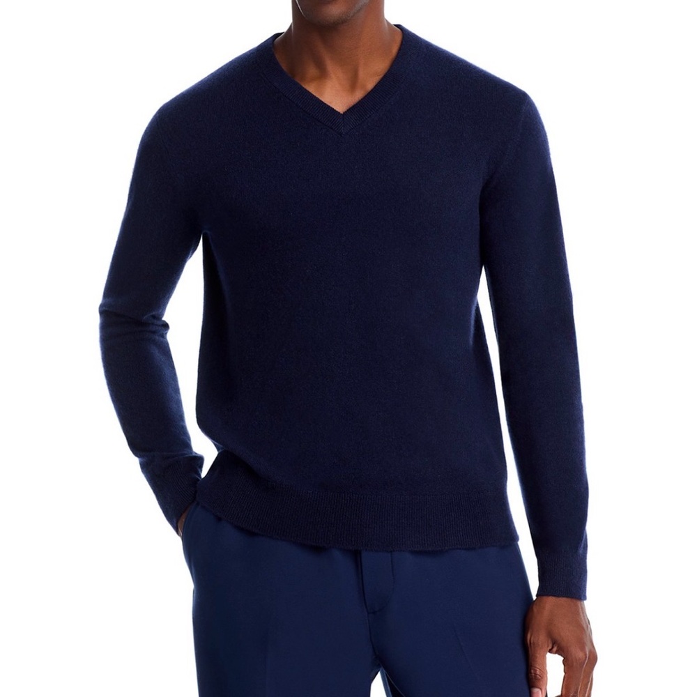 Bloomingdale’s Men’s Store Cashmere V-Neck Sweater